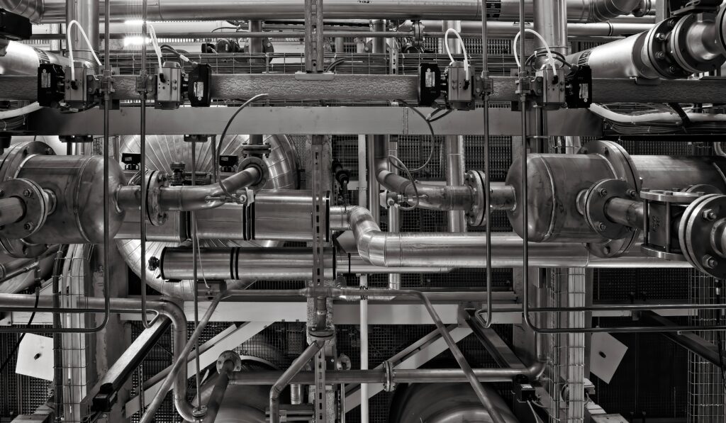Climatizzazione industriale per sala quadri in stabilimento