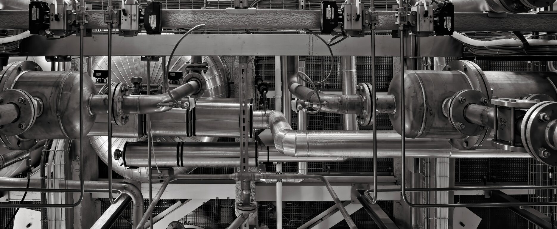 Climatizzazione industriale per sala quadri in stabilimento