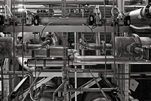 Climatizzazione industriale per sala quadri in stabilimento